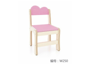 粉色儿童椅