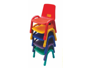 彩色塑料椅子