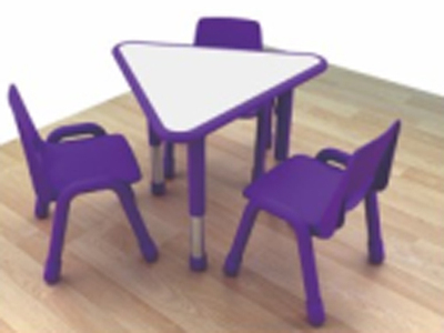 承接岷县幼儿园桌椅厂家定制批发